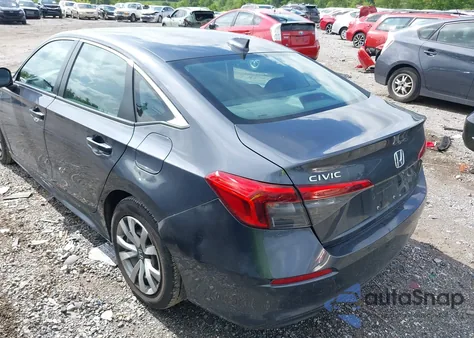 2022 Honda Civic Lx from USA, damaged, VIN 2HGFE2F27NH522953